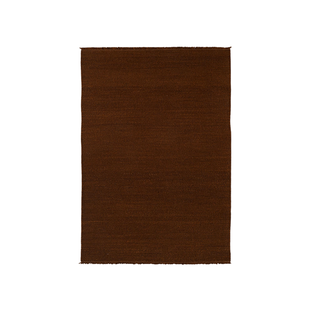 Louise Roe Found 04 Gulvtæppe 240x240 Rusty Iron