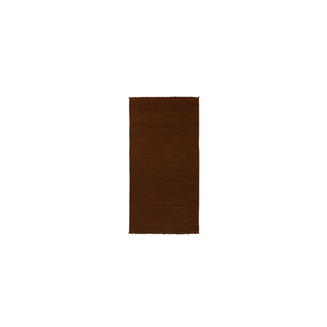 Louise Roe Found 01 Gulvtæppe 90x180 Rusty Iron