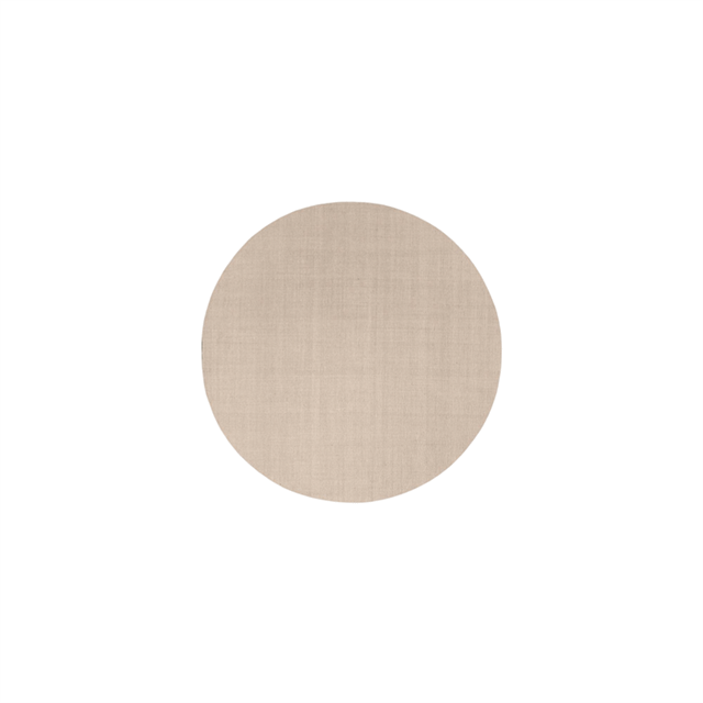 Louise Roe Found 05 Gulvtæppe ø220 Sanded Beige