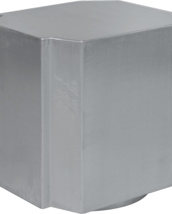 Louise Roe Funki 01 Skammel Børstet Aluminium