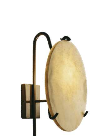 Louise Roe Moon Laterne Væglampe Sort Onyx Stone