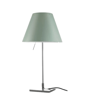 Luceplan Costanzina Bordlampe Aluminium    Grøn Skærm