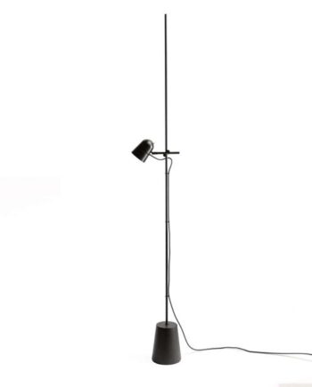 Luceplan Counterbalance Gulvlampe Sort