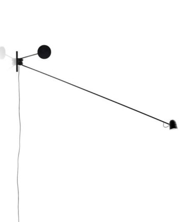 Luceplan Counterbalance Væglampe Sort