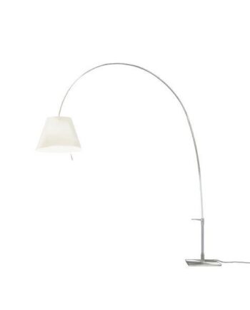 Luceplan Lady Costanza Gulvlampe Alu Krop  Hvid Skærm