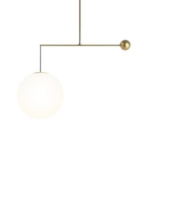 Luceplan Malamata Pendel ø48 Messing