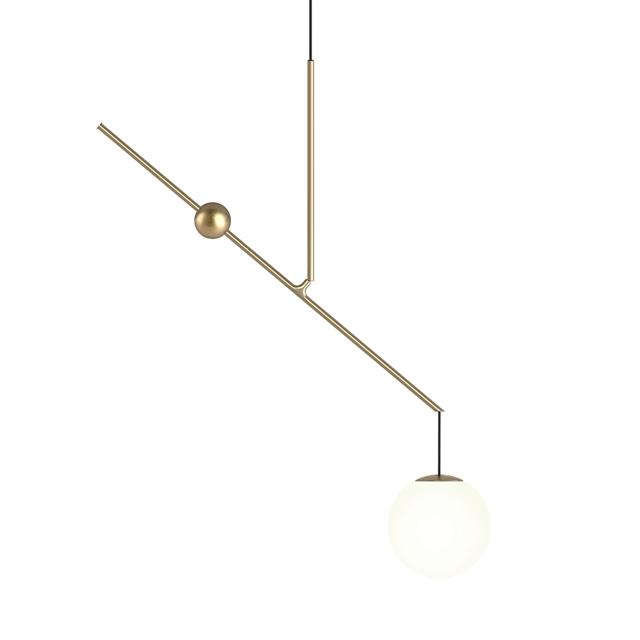 Luceplan Malamata Pendel ø22 Messing