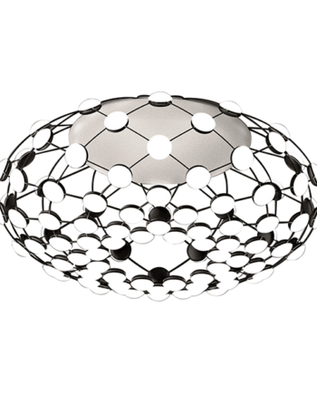 Luceplan Mesh Loftlampe ø72 Sort