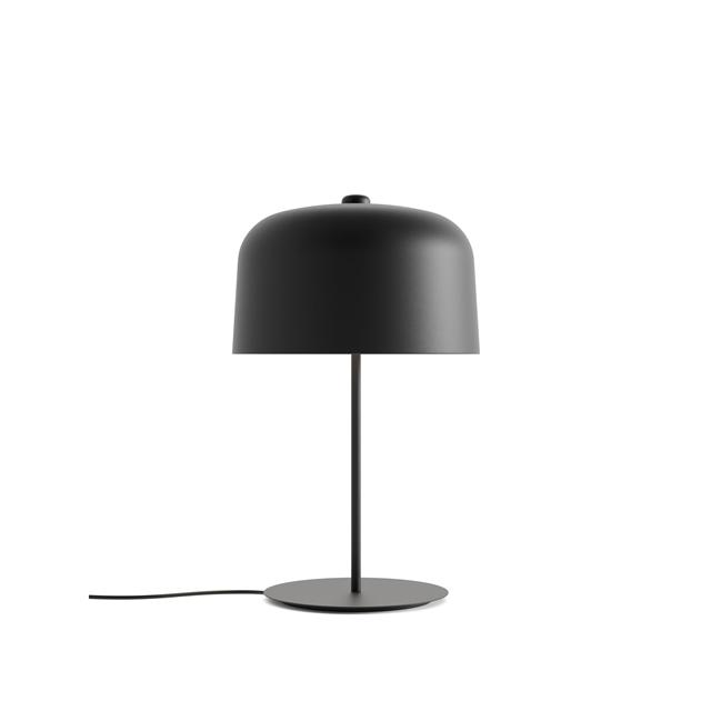 Luceplan Zile Bordlampe ø40 Mat Sort