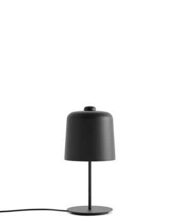 Luceplan Zile Bordlampe ø20 Mat Sort