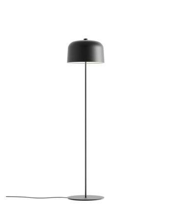 Luceplan Zile Gulvlampe ø40 Mat Sort