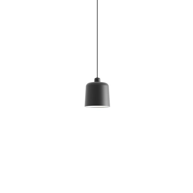 Luceplan Zile Pendel ø20 Mat Sort