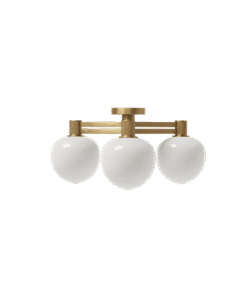 Lyfa Memoir 120 Iii Loftlampe Messing Opal