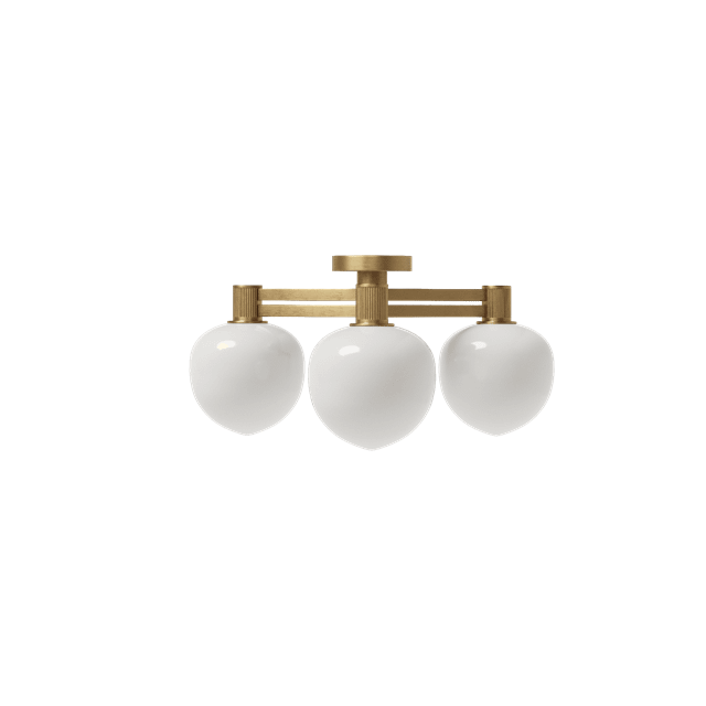 Lyfa Memoir 120 Iii Loftlampe Messing Opal