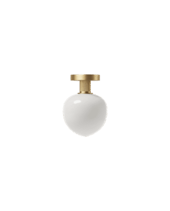Lyfa Memoir 120 Loftlampe Messing Opal