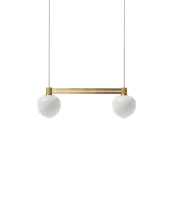 Lyfa Memoir 120 Side By Side Ii Pendel Messing Opal