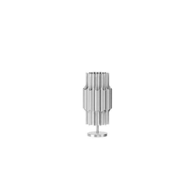 Lyfa Pan 120 Bordlampe Aluminium