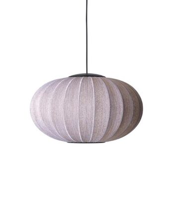 Made By Hand Anniversary Knit-wit ø57 Oval Pendel Guld Glitter Led