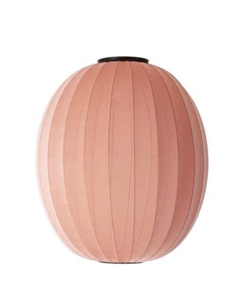 Made By Hand Knit-wit High Oval Loftlampe ø65 Coral