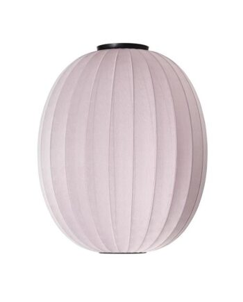 Made By Hand Knit-wit High Oval Loftlampe ø65 Lysepink