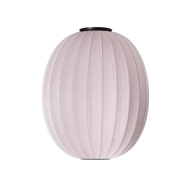 Made By Hand Knit-wit High Oval Loftlampe ø65 Lysepink