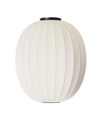 Made By Hand Knit-wit High Oval Loftlampe ø65 Pearl White