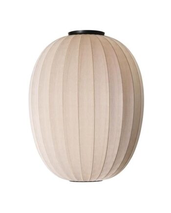 Made By Hand Knit-wit High Oval Loftlampe ø65 Sand Stone