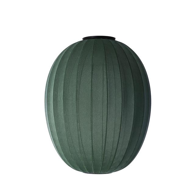 Made By Hand Knit-wit High Oval Loftlampe ø65 Tweed Green