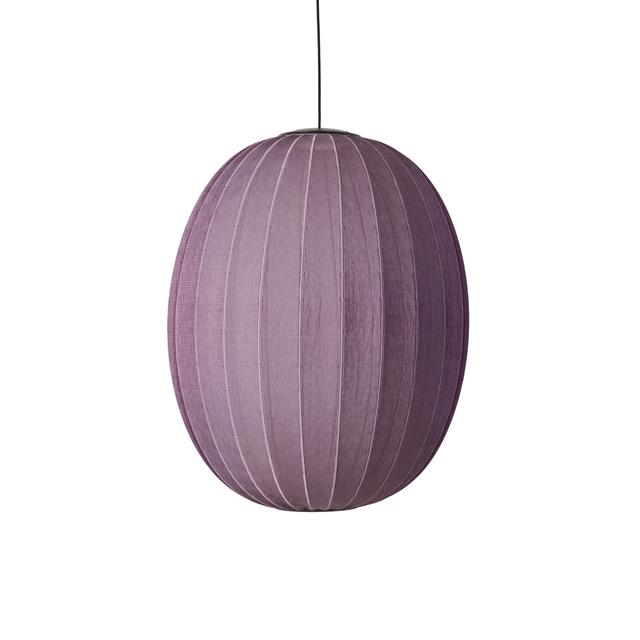 Made By Hand Knit-wit High Oval Pendel ø65 Burgundy Led