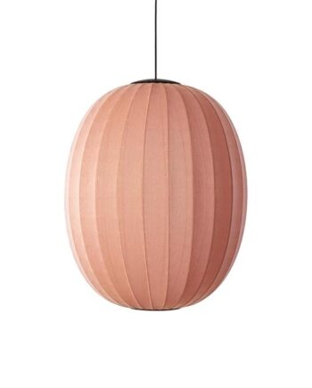 Made By Hand Knit-wit High Oval Pendel ø65 Coral Led
