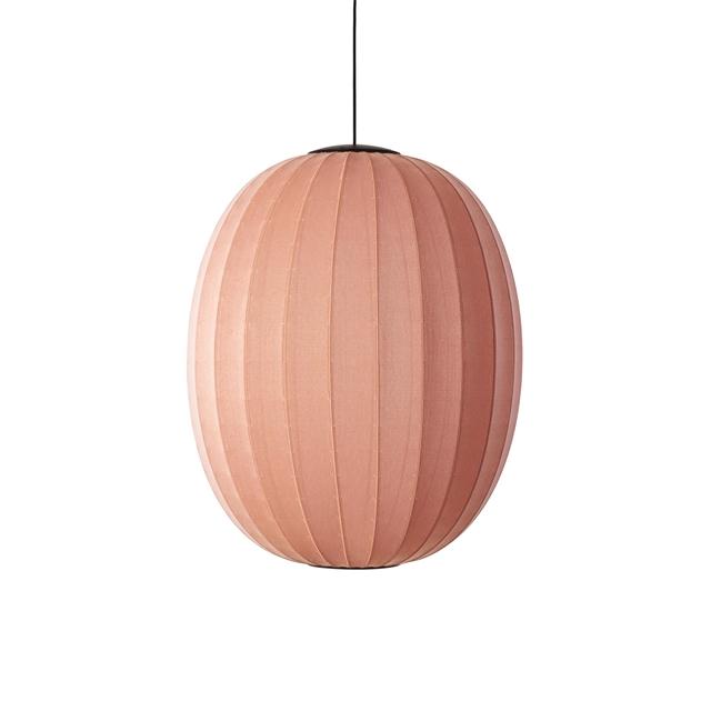 Made By Hand Knit-wit High Oval Pendel ø65 Coral Led