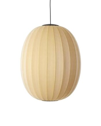 Made By Hand Knit-wit High Oval Pendel ø65 Sunrise Led
