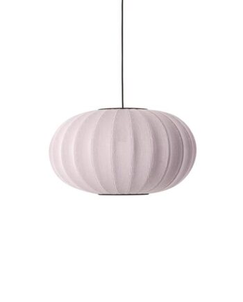 Made By Hand Knit-wit Oval Pendel Light Pink ø57