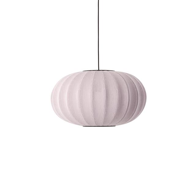 Made By Hand Knit-wit Oval Pendel Light Pink ø57