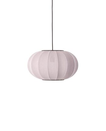 Made By Hand Knit-wit Oval Pendel Light Pink ø45