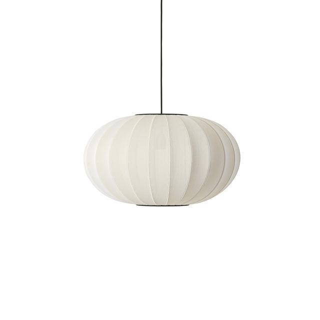 Made By Hand Knit-wit Oval Pendel Pearl White ø57