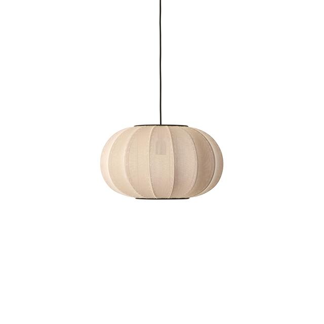 Made By Hand Knit-wit Oval Pendel Sand Stone ø45