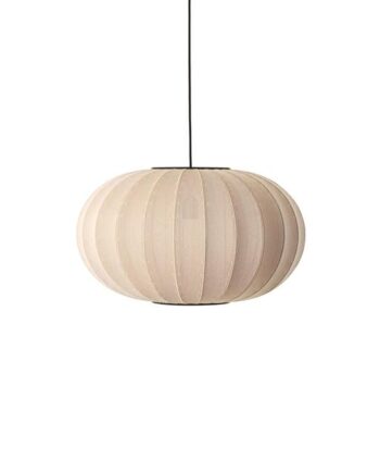 Made By Hand Knit-wit Oval Pendel Sand Stone ø57