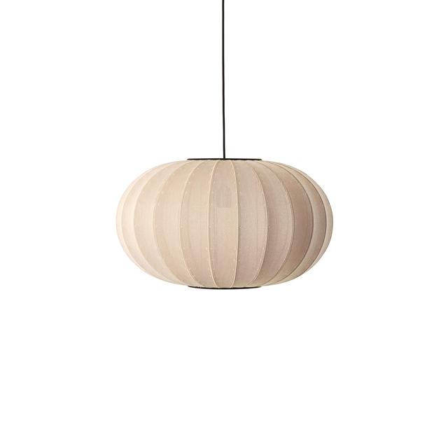 Made By Hand Knit-wit Oval Pendel Sand Stone ø57