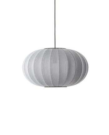 Made By Hand Knit-wit Oval Pendel Silver ø57