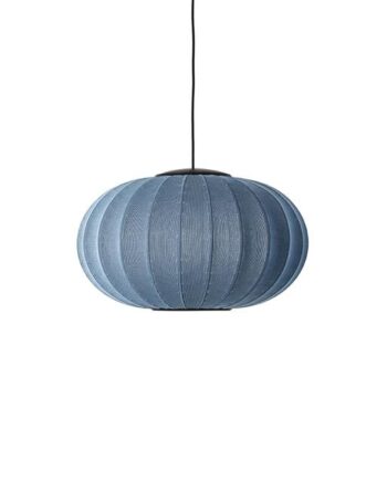 Made By Hand Knit-wit Oval Pendel ø57 Blue Stone Led