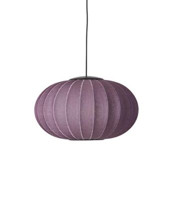 Made By Hand Knit-wit Oval Pendel ø57 Burgundy Led