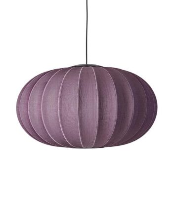 Made By Hand Knit-wit Oval Pendel ø76 Burgundy Led