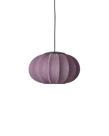 Made By Hand Knit-wit Oval Pendel ø45 Burgundy Led