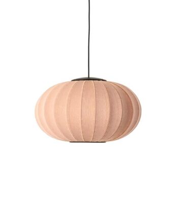 Made By Hand Knit-wit Oval Pendel ø57 Coral Led