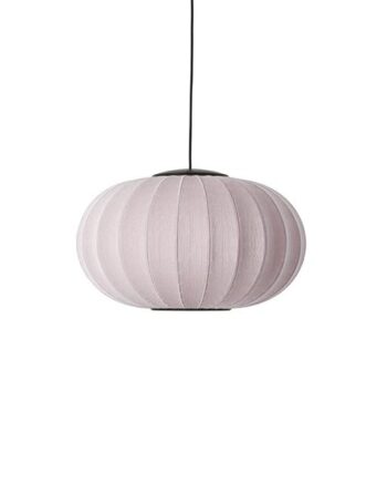 Made By Hand Knit-wit Oval Pendel ø57 Lysepink Led