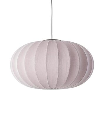 Made By Hand Knit-wit Oval Pendel ø76 Lysepink Led