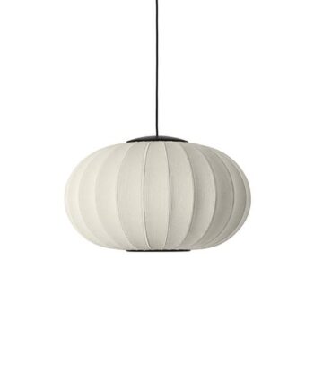 Made By Hand Knit-wit Oval Pendel ø57 Pearl White Led