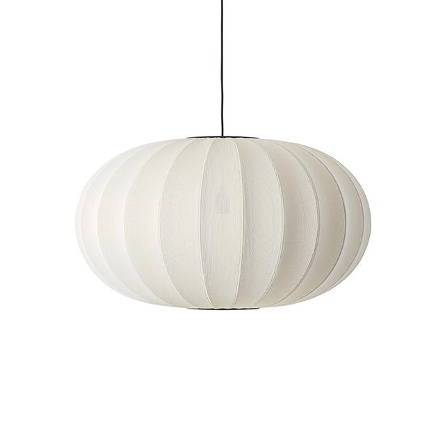 Made By Hand Knit-wit Oval Pendel ø76 Pendel Pearl White