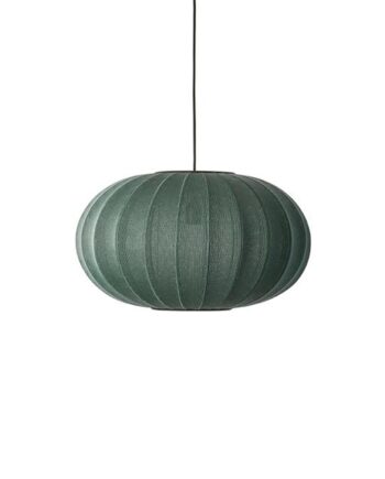 Made By Hand Knit-wit Oval Pendel ø57 Pendel Tweed Green